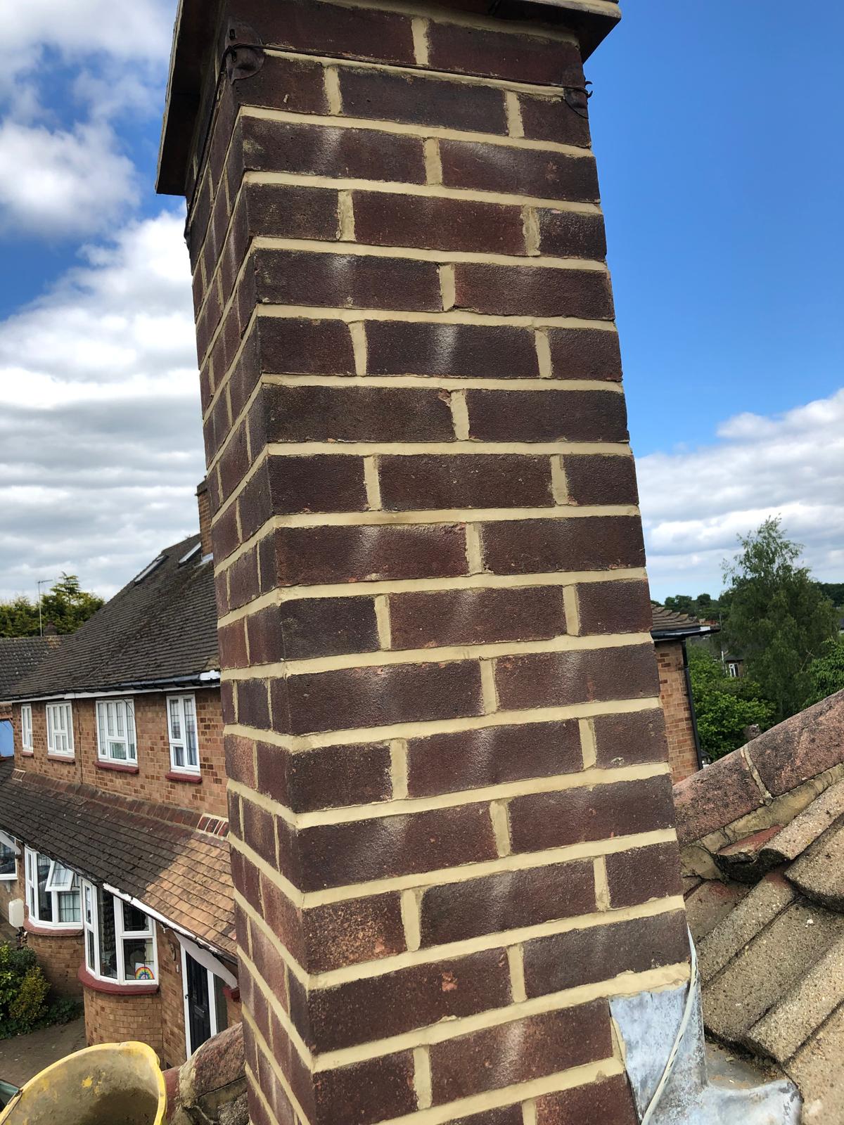 Chimney stack repoint
